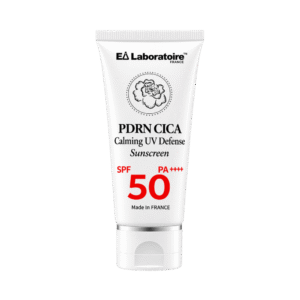 PDRN CICA Calming UV Defense Sunscreen SPF 50 PA+ front view, 50ml tube