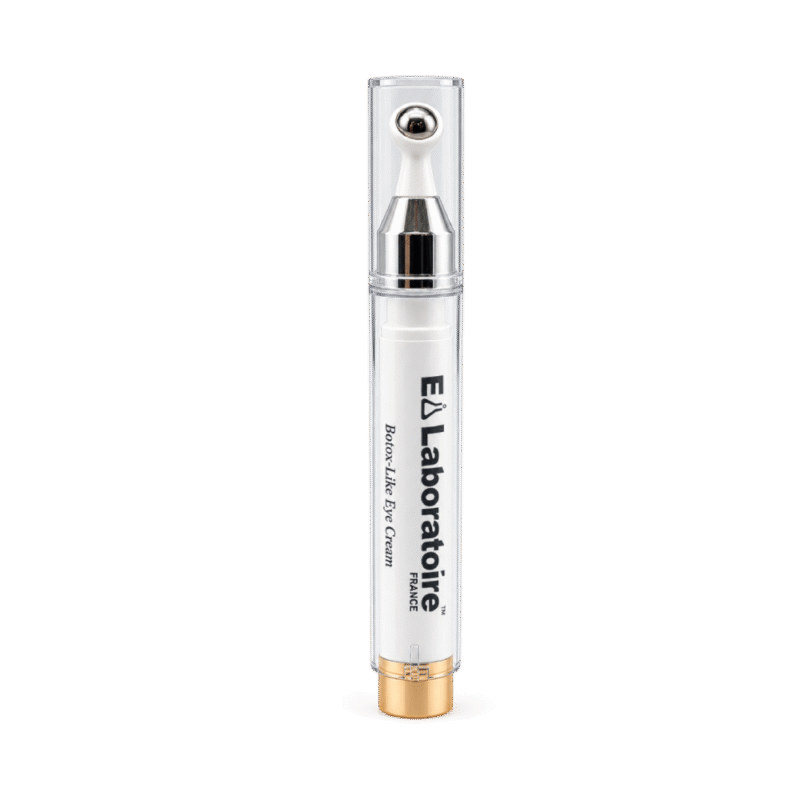 Botox-Like Eye Cream applicator with gold base for targeted eye care